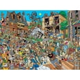 thumbnail image 3 of Ceaco 750-Piece Comic Crowds Old West Interlocking Jigsaw Puzzle, 3 of 6