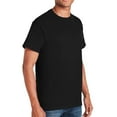 thumbnail image 5 of Gildan Short Sleeve T-Shirt -GR50, Men's Crew Neck Tee 100% Heavy Cotton T-Shirt, (S, Black), 5 of 5