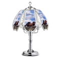 thumbnail image 1 of OK Lighting K344 23.5 in. Course Chevaux Touch-On Lampe&44; Argent, 1 of 1