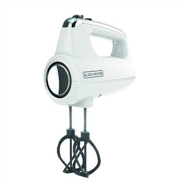 Spectrum Brands MX600W Black & Decker Advanced Helix Performance Premium Hand Mixer, White