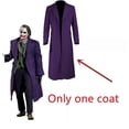 thumbnail image 3 of Traje de Cosplay de Heath Ledger para hombre, película de Halloween, disfraz del Joker del caballero oscuro, chaqueta púrpura, juegos completos, 3 of 4