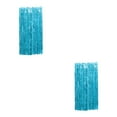 thumbnail image 2 of Enqiretly Rideau en Feuille Inodore Application Grand et Options Personnalisables pour Anniversaire Bleu Clair 3*1m 2ensemble, 2 of 5