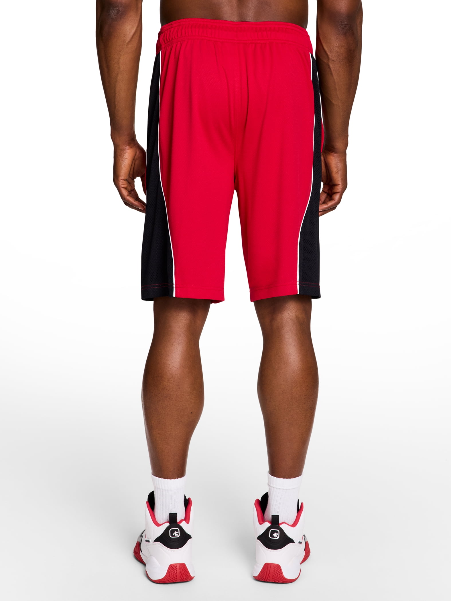 AND1 Men's and Big Men's Active Enforcer Short, 10" Inseam, up to Size 5XL