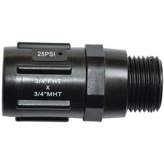 3/4 Inch - 25PSI Pressure Regulator, Drip Irrigation Water Distributing Regulator - High Flow