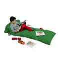 thumbnail image 3 of Irish Floor Pillow Lounger Cover, Antique Tartan Inspired Symmetrical Checkered Diamond Line Plaid Fashion, Nap Mat Printed Fabric Case for 5 Pillows, 88" x 27", Green Dark Green Yellow, by Ambesonne, 3 of 5