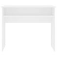 thumbnail image 2 of vidaXL Desk White 90x50x74 cm Engineered Wood, 2 of 4