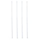 thumbnail image 5 of Barra de cortina de ducha de metal para baño, 4 unidades, ajustable, extensible, 5 of 7
