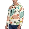 thumbnail image 2 of Hoodies for Men - Racket and Tennis Ball Long Sleeve Comfrt Men'S Fashion Hoodies & Sweatshirts, Sweatshirts for Men Hoodies Pullover Clothing Clothes with Pouch, 2 of 7