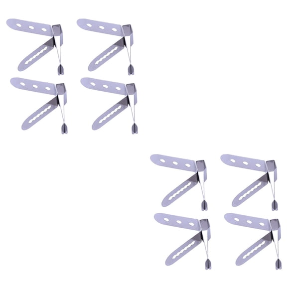 EcoNesxp Thermometer holder set of 8 Thermometer holder Thermometer holder Meat thermometer probe clip Barbecue thermometer probe holder Meat thermometer probe clip Barbecue thermometer probe holder