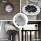 thumbnail image 5 of Round stainless steel ventilation grille 100 mm metal ventilation grille Weather protection grille with insect-proof ventilation grille Ventilation gr, 5 of 5