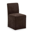 thumbnail image 4 of Chesnee Dining Chair with Long Slipcover, Chocolate MB2405-09 (2 Pack), 4 of 7