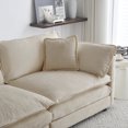 thumbnail image 4 of Breathable Fabric Modular Sofa - Move and Re-assemble for Your Ideal Living Room Setup, 4 of 6