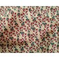 thumbnail image 4 of oneOone Silk Tabby Fabric Leaves & Floral Block Print Fabric BTY 42 Inch Wide, 4 of 4
