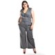 thumbnail image 1 of Set 2 piezas con diseño de rayas Roman Fashion /Tallas Extras, 8073 (Gris obscuro) gris 36, 1 of 7