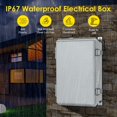 thumbnail image 2 of Caja de conexiones eléctricas Joisyoya impermeable IP67 29x19x14 cm, 2 of 6