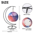 thumbnail image 2 of Galaxy Moon Lights Birthday Gifts With Stand Frame 8 Colors Home Decor Touch Control Bedside Lamp, 2 of 5
