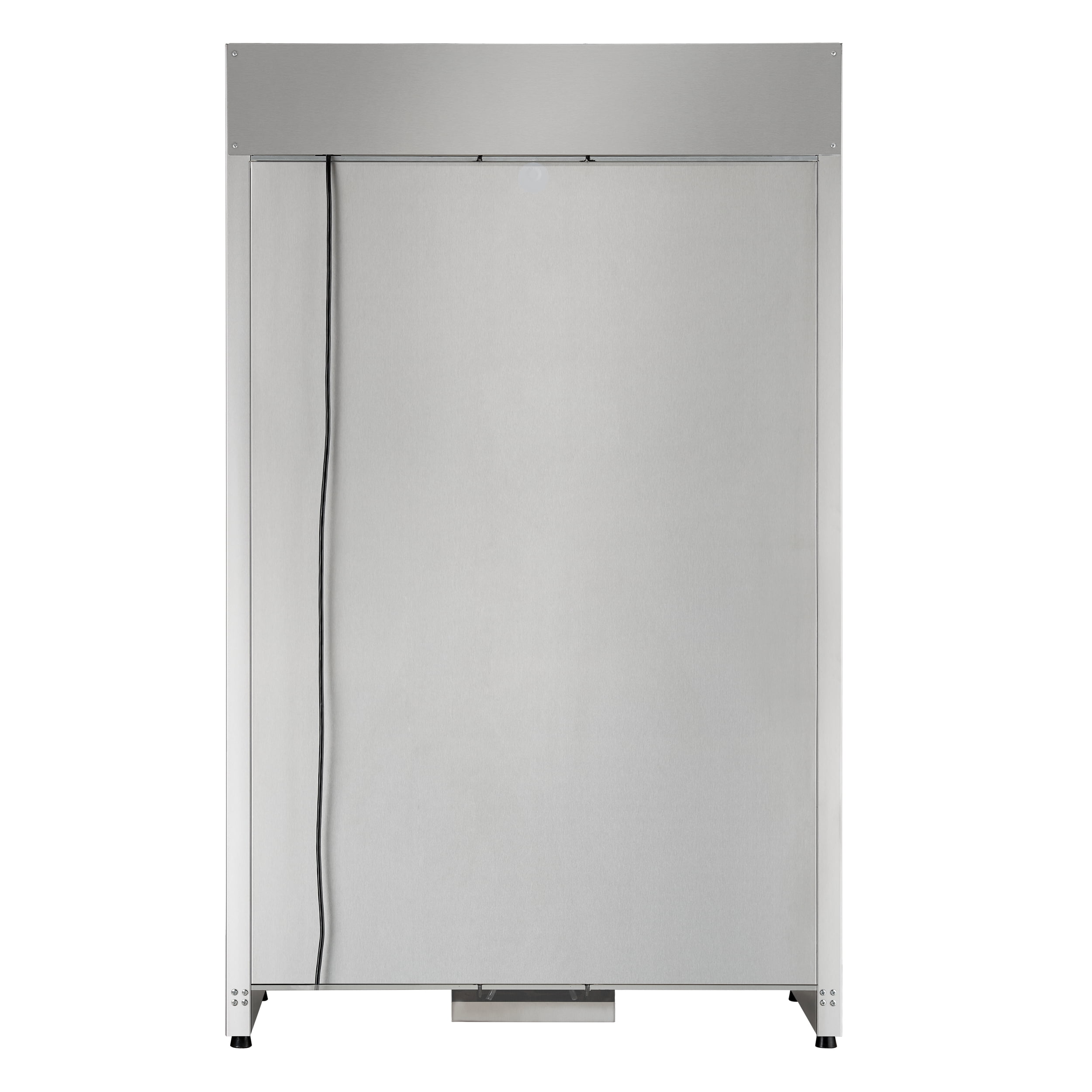 FORNO Abruzzo 48-Inch Dual Zone Wine Cellar, 102 Bottles, 24 cu. ft., Clear Acrylic Holders & Stainless Trim Shelves