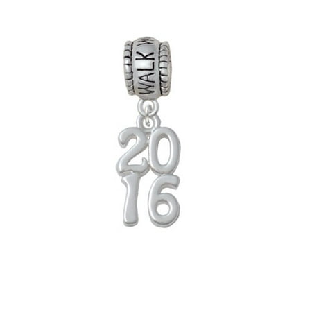 Vertical Year - 2016 - Walk With Jesus Charm Bead
