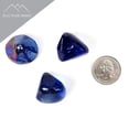 thumbnail image 4 of Blue Ridge Brand Reflective Fire Glass Diamonds - Professional Grade Fire Pit Glass - 1" Reflective Glass for Fire Pit and Landscaping - Bulk and Contractor Quantities Available, 4 of 5