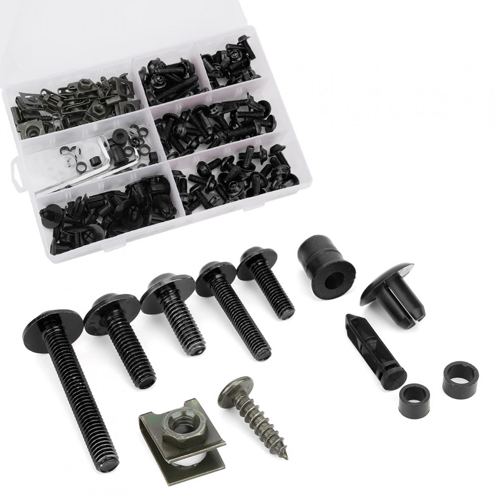 Juego De Tornillos Y Pernos Para Carenado De Yamaha Super Tenere XTZ 125 / 750 - Kit Completo En Color Plata