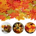 thumbnail image 3 of COSMOBETTY 200Ud Hojas Artificiales De Arce Para De Interiores Y Scrapbooking Otoñal, 3 of 4