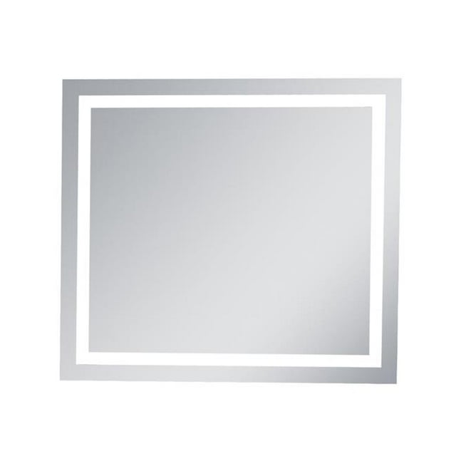 Elegant Decor MRE73640 W36 x H40 in. Hardwired LED Mirror Dimmable 5000K