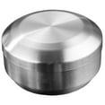 thumbnail image 4 of ULTNICE Simple Design Household Bowl Stainless Steel Soup Bowl with Lid for Dining Out 1 Set, 4 of 8