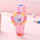 thumbnail image 3 of 1 reloj de cuarzo con decoración de sirena y concha en 3D para estudiantes y niños, ideal como regalo de Navidad para fiestas, 3 of 4