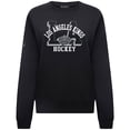 thumbnail image 2 of Women's Levelwear Black Los Angeles Kings Yvette Limelight Big Letter Sweatshirt, 2 of 3