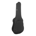 thumbnail image 4 of Bolsa para bajo, funda para guitarra con asa de transporte, mochila suave acolchada, funda para guitarra acústica, funda para guitarra eléctrica para Negro, 4 of 8