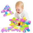 thumbnail image 2 of Aktudy 46Pcs Plastic Children Kid Puzzle Educational Building Blocks Bricks Toy, 2 of 7