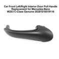 thumbnail image 4 of Tignapoo Replacement Door Pull Handle for Mercedes W203 (2003-2007) - Left Front, Durable ABS Material, Anti-Stain and Scratch Resistant, OE Number 20381016519116, Easy Installation, Black Color, 4 of 6