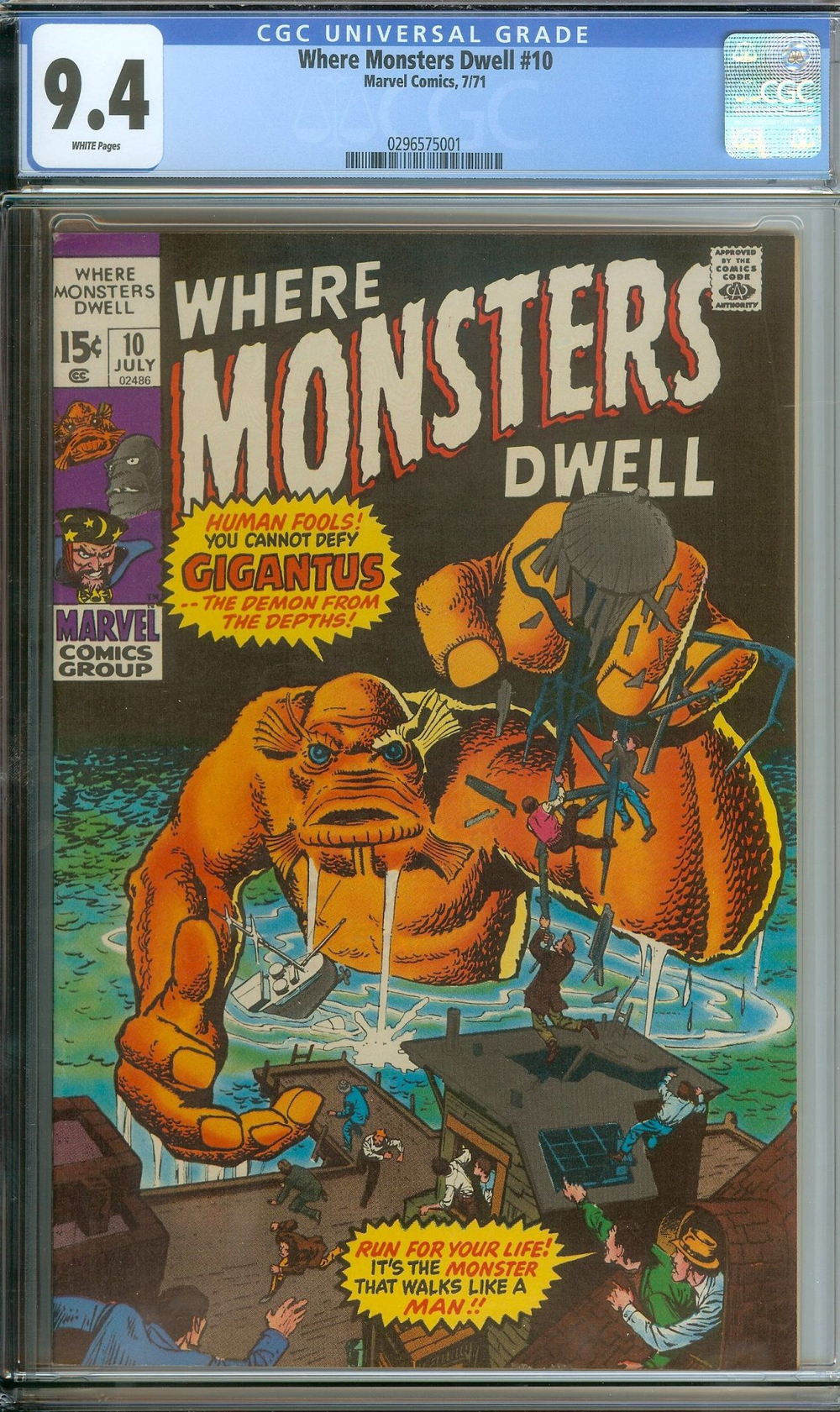 Cover of Where Monsters Dwell #10