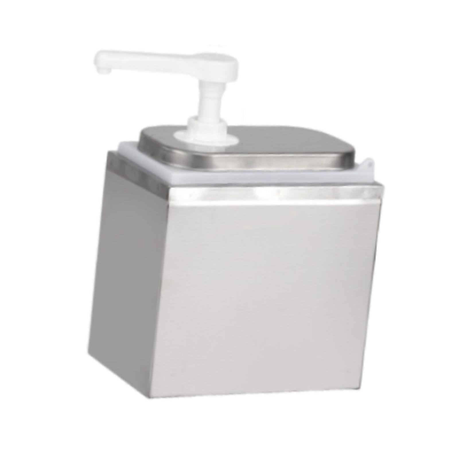 Fancyes Sauce Dispenser Syrup Dispenser 2 L Seasoning Condiment Container Syrups Salad Ketchup Syrup Pump for Kitchen Bar 2L