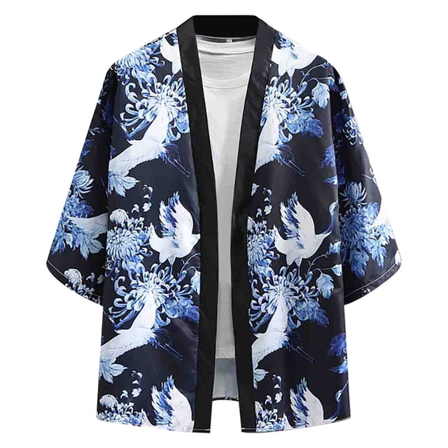Rebeca Con Estampado de Verano Para Hombre, Camisa Japonesa, Impresión Sin Posicionamiento Odeerbi ODB-6