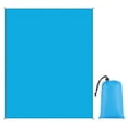thumbnail image 1 of Water Resistant Lightweight Beach Mat Foldable Compact Quick Drying Picnic Blanket Camping Mat for Park Sporting Events Travel Light Blue, 1 of 8