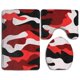 thumbnail image 1 of ABPHQTO Camuflaje clásico Juego de alfombras de baño de 3 piezas Alfombra de baño Alfombra de contorno y tapa de inodoro ABPHQTO Cont-CHAPPLE-13418, 1 of 2