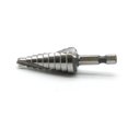 thumbnail image 3 of Step Drill TEMO M35, flauta en espiral de cobalto de 6,4 mm a 19 mm, hexagonal, 3 of 3