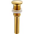 thumbnail image 1 of Wearee pop up sink in premium stainless steel and brass without overflow., 1 of 4