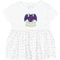 thumbnail image 3 of Inktastic Cutest Little Cryptid Mothman Girls Baby Dress, 3 of 5