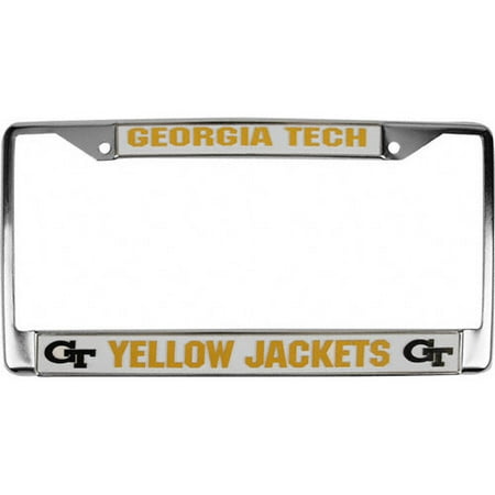 NCAA - Georgia Tech Yellow Jackets Chrome License Plate Frame