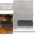 thumbnail image 3 of OULII Wooden Mirror Holder Dark Grey 1Set For Kitchen And Dining Areas, 3 of 8