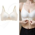 thumbnail image 2 of Women's Front Buckle Seamless Fixed Cup Breast Collecting And Anti Sagging Bra For Small Breasts Gathered And Enlarged Flat Chest, 2 of 7