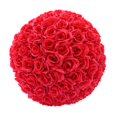 thumbnail image 1 of 20 cm Artificial Rosa Flor de Seda Bola Colgante Decoración Del Banquete de Boda Centro de Mesa, 1 of 5