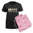 thumbnail image 5 of CafePress - Gift For Pet Guinea Pig Lovers | Celebrate Pajamas - Women's Short Sleeve Print T-Shirt and Pants Dark Cotton Pajama Set, 5 of 7