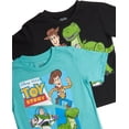 thumbnail image 3 of Pack de 2 camisas Disney Toy Story Boys Buzz Woody Rex de 2 a 7 años, 3 of 7