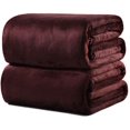 thumbnail image 1 of 50x70CM Mini Super Soft Warm Solid Warm Micro Plush Fleece Blanket Rug Sofa, 1 of 2