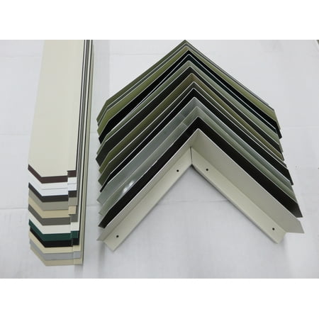 Straight Gutter Valley Splash Guard Grecian Green - 3 ct
