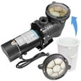 XtremepowerUS 1HP 115V InGround Pool Pump with Sand Filter, High Power