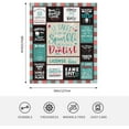 thumbnail image 5 of Dentist Gift, Xmas Gifts for Dentist, Dentist Gifts for Women, Dentist Appreciation Gifts, Dentist Gift for Christmas, Dental Gifts for Dentist/Coworkers Women, Best Dentist Gift Throw Blanket 60"x50", 5 of 6